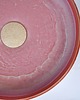 umywalki Umywalka ceramiczna Umywalka nablatowa - Mgiełka różowa 4
