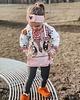 bluzy dla dziewczynki Bluza Zamek Dziewczynka DR.CROW Sowa 1