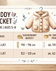 kurtki i płaszcze dla dziewczynki Różowa kurtka typu miś - wzór w wisienki 7