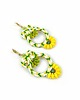 kolczyki soutache Daisy Garden kolczyki sutasz 3