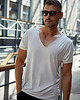 t-shirty męskie T-shirt ROLO beżowy 2