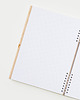 kalendarze i plannery NOTES GWIAZDOZBIORY KREMOWE B5  160 stron  SZARE KROPKI 3