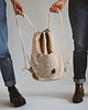 plecaki Beżowy worek/plecak, less west, Pawlacz 004 5