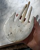 pojemniki na biżuterię Ceramiczna Łapka Handmade Talerzyk na Biżuterię Rustic Matte Dalmatinian 4