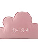 poduszki do pokoju dziecka Poduszka chmurka Velvet POWDER PINK 4