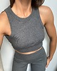 topy damskie Tank top graphite 3