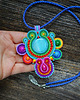 wisiory Bajkowy wisior soutache 5