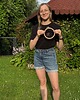 t-shirt damskie Koszulka Organ-ic z miniwzorem Zmyślasz 1