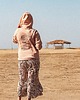 bluza z kapturem damska HOODIE Powder Pink SurfGirl 2