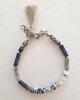 bransoletki z kamieni naturalnych Bransoletka patyczki opal, lapis lazuli, larvikit, labradoryt 2