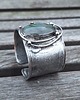 bransoletki wire wrapping Zielony staw - bransoletka regulowana 3