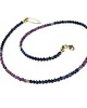 chokery Szafiry i rubiny mix choker - Szlachetna kolekcja 2