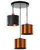 lampy wiszące Piękne miedziana lampa wisząca LUX GOLD 5
