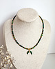 chokery Naszyjnik malachit awenturyn turmalin kamienie naturalne choker 2