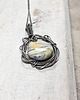 srebrne naszyjniki Lapis lace onyx  s183 8