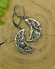 kolczyki wire wrapping Kolczyki księżyce labradoryt wire wrapping 2