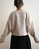 bluza bez kaptura damska Wafel Bluza 5
