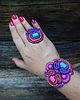 bransoletki soutache Mandisa -  etniczna bransoletka soutache 2
