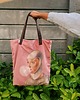 torby na ramię Torba Mr.m x Ravenart "Kobieta z gumą balonową " róż 1