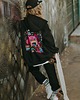 bluzy dla dziewczynki Dres oversize Teddyland czarny 3