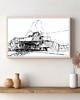 grafiki i ilustracje WYPRZEDAŻ RYSUNKÓW! Rysunek Architektura 35x50 cm marker flamaster 1