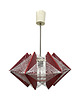 lampy wiszące Lampa żyłkowa Rozwój Kłobuck, polski design prl, space age, lata 70. 3