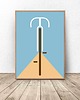 plakaty Pastelowy plakat "Rower" 1
