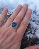 pierścionki - różne Lapis lazuli - pierścionek regulowany 4
