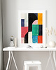plakaty Plakat Abstrakcja malarska elegancka 4