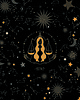 poduszki z grafiką Poduszka dekoracyjna - Waga - znak zodiaku 3