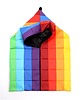pufy do siedzenia Puf TĘCZA OVNI LONG patchwork OSKAR PEREK 7