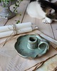 świeczniki i świece Świecznik ceramiczny kaganek 1