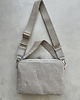 torebki mini Listonoszka MELODY Crossbody kaszmirowy szary 5