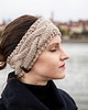 opaski do włosów Kolorowa wełniana opaska w warkocze 4
