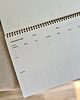 kalendarze i plannery Planer tygodniowy A4 na spirali Desert - minimalistyczny planner biurkowy  Pa 1
