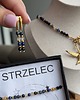 kolczyki z kamieniami Kolczyki Strzelec  4