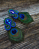 kolczyki soutache Peacock Eye-kolczyki soutache 1