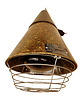 lampy wiszące Industrialna lampa wisząca, grzewcza, Narva Leuchen, Niemcy, lata 70. 5