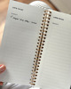 kalendarze i plannery Minimalistyczny ADHD planer dzienny na spirali z listą zadań - niedatowany 1