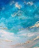 obrazy Granatowy obraz abstrakcyjny - obraz ze złotem Maldives IX 40x50 cm 7