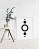 plakaty Plakat Black circle  A3 - 21x29.7cm 2