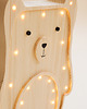 lampy do pokoju dziecka Drewniana Lampka Miś - Natural 4