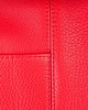torby na ramię Skórzana torebka - worek czerwony 4