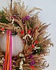 wianki Wianek jesienny z traw - naturalny PINK&ORANGE 2