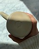 kubki i filiżanki Duży Ceramiczny Kubek Handmade 420 ml Beżowy z Owieczkami 3