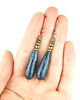 kolczyki wire wrapping Kolczyki z jadeitem 1