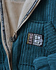 kurtki damskie Sztruksowa Kurtka Teddy Jungle Green 4