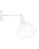 kinkiety Czarny kinkiet druciany do sypialni DUCOS LOFT 4