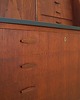 biurka Sekretarzyk tekowy, duński design, lata 70, produkcja: Dania 8