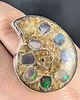 pierścionki srebrne Pierścionek fossil & opal 4